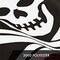 G128 Pirate Jolly Roger Swords Flag | 2.5x4 Ft | ToughWeave Series Embroidered 300D Polyester | Novelty Flag, Embroidered Design, Indoor/Outdoor, Brass Grommets